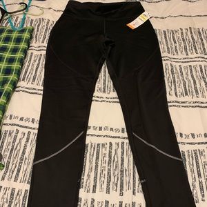 NWT fleece lined yoga pants